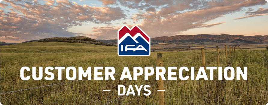 IFA Customer Appreciation Day Sale IFA Customer Appreciation Day Sale