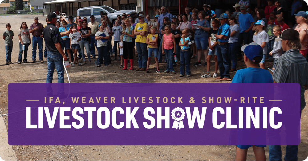 IFA Livestock Show Clinic IFA Livestock Show Clinic