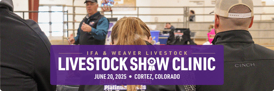 2025 IFA & Weaver Livestock Show Clinic