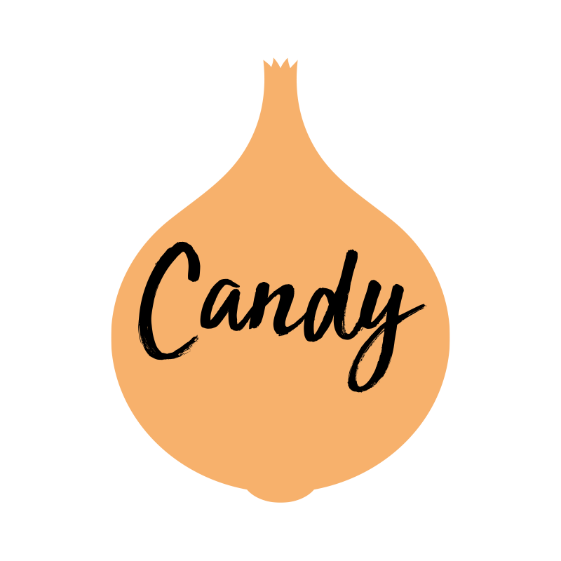 A simple outline of a Candy onion.
