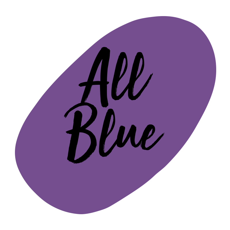 A simple outline of a All Blue potato.
