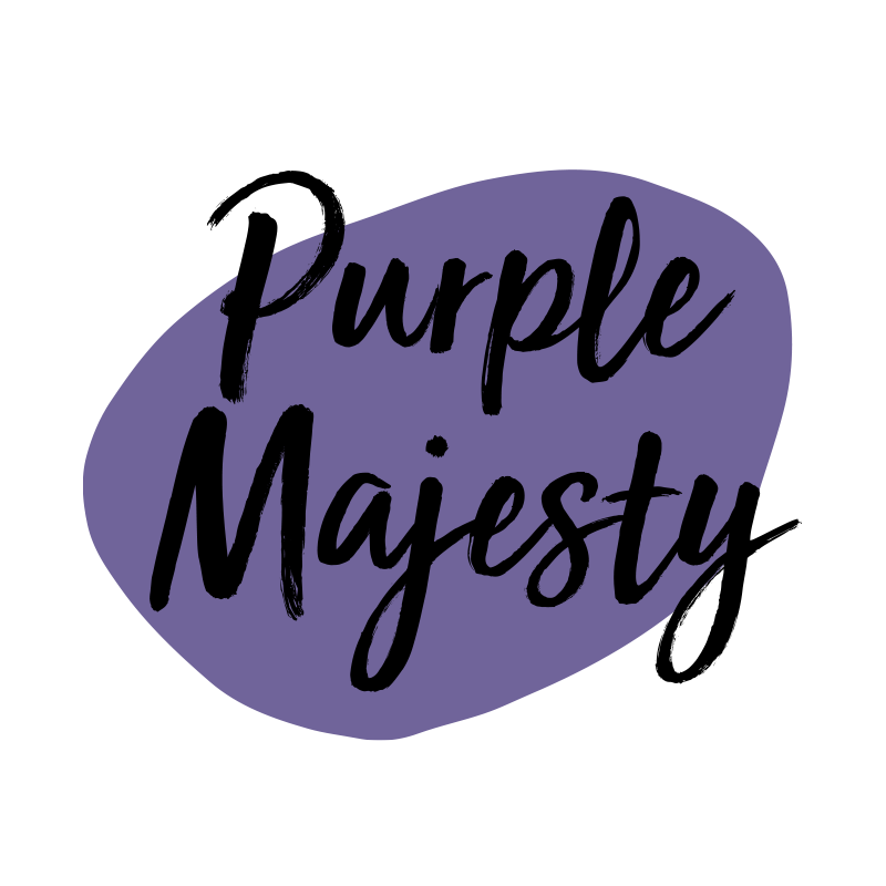A simple outline of a Purple Majesty potato.